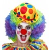 Cappello da Clown a Pois Multicolore