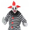 Maschera Completa Testa di Clown Horror con Capelli