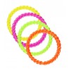 Set di 4 anelli Neon