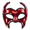 Maschera da Diavolo Metallizzata con Pailettes