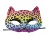 Maschera Leopardo Arcobaleno