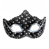 Maschera Rialto con Pailettes Olografiche