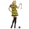 Costume da Prigioniera Giallo per Donna