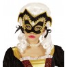 Maschera da Nobile Veneziano con Gemme e Rifiniture Oro Online