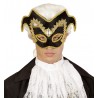 Maschera da Nobile Veneziano con Gemme e Rifiniture Oro in Offerta