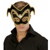 Maschera da Nobile Veneziano con Gemme e Rifiniture Oro in Vendita