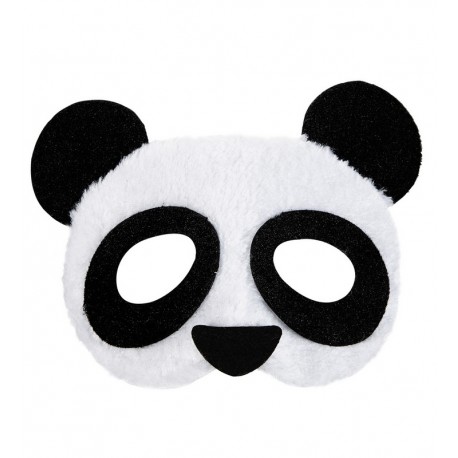 Maschera da Panda Peluche