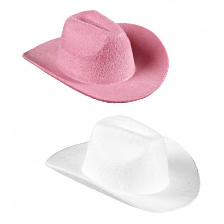 Mini Assortimento di Cappelli da Cowboy per Donna