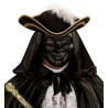 Maschera Veneziana da Uomo Colore Nero