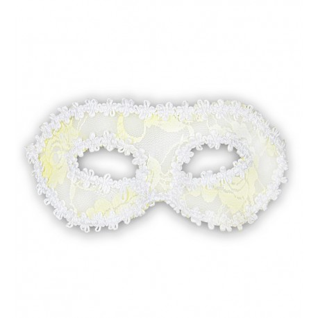 Maschera di Fiori con Pizzo Bianco