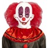 Maschera Pippo Clown con Capelli e Collo