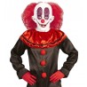 Maschera Pippo Clown con Capelli e Collo