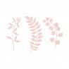9 Rami con Foglie Decorative