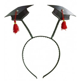 Cerchietto con cappello di laurea