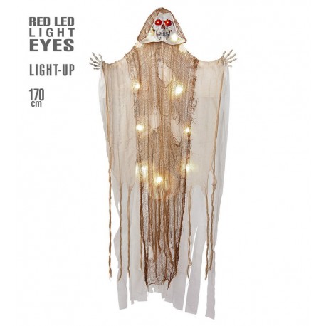 Tristo Mietitore luminoso con occhi rossi luce led