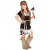 Costume indiano Kiowa per ragazza economico