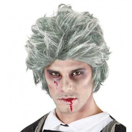 Parrucca Zombie Grigia