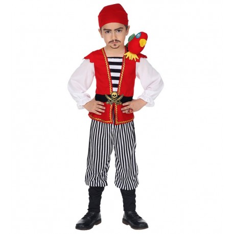 Costume da bucaniere dei Caraibi per bambini