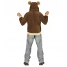 Costume da orso in felpa per adulti