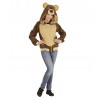 Costume da orso in felpa per adulti