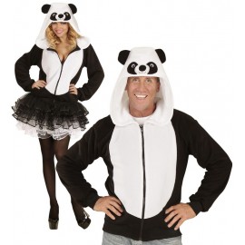 Costume da panda in felpa per adulti