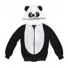 Costume da panda in felpa per adulti