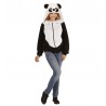 Costume da panda in felpa per adulti