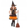 Costume da Strega Zucca per Bambina Economico