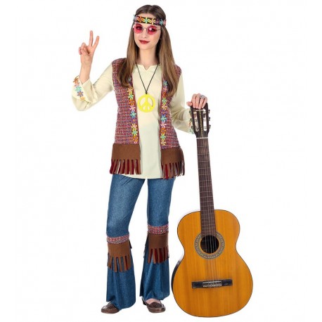 Costume da pace hippie per bambine