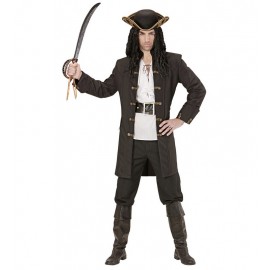 Cappotto da capitano pirata da uomo