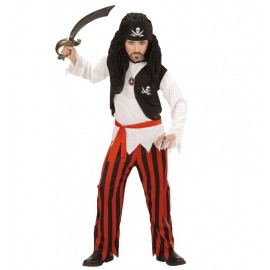 Costume da pirata per bambini con strisce