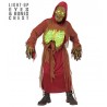 Costume da Scheletro Zombie Luminoso per Bambini