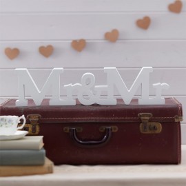 Lettere per Matrimoni di Legno Mr e Mrs
