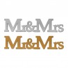 Lettere per Matrimoni di Legno Mr e Mrs
