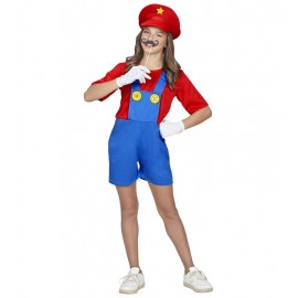 Costume da Super Mario da Ragazza 