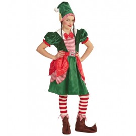 Costume da elfo del Polo Nord per ragazze Shop 