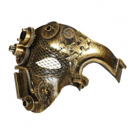 Maschera Mezza Faccia Steampunk