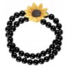 Bracciale Hippie Girasole con Perle