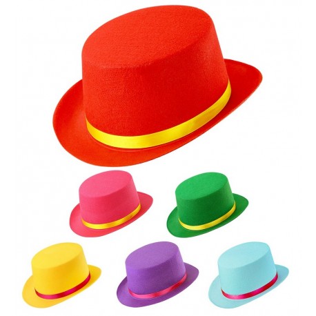 Cappello a Cilindro di Colori Assortiti