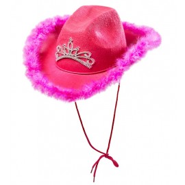 Cappello da Cowgirl Rosa