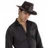 Cappello da Cowboy di Paglia Nero