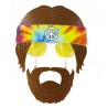 Occhiali da Hippy con Barba