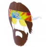 Occhiali da Hippy con Barba