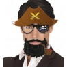 Occhiali da Capitano Pirata con Barba economico