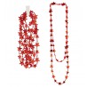 Collana di Stelle Rosse Metalliche