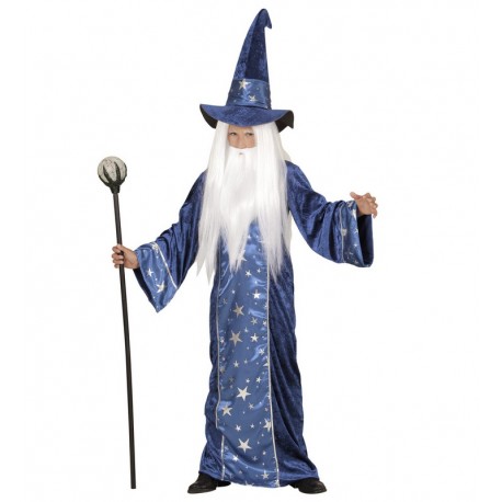 Costume da Mago con Stelle per Bambini