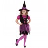 Costume da Strega Rosa per Bambini economico