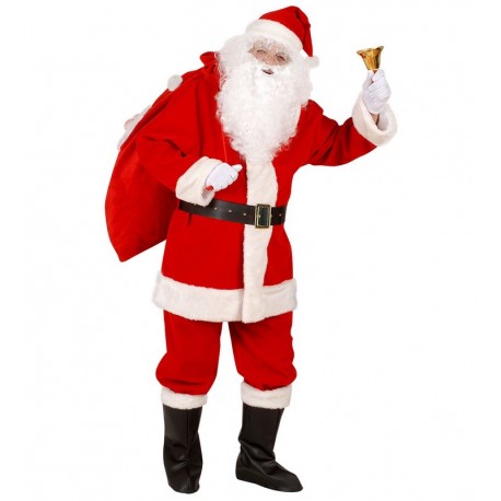 Costume da Babbo Natale Professionale per Adulti