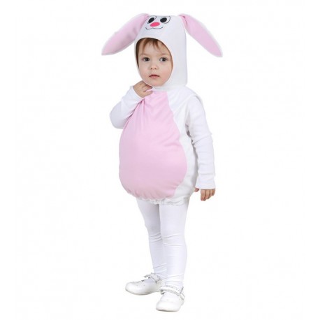 Dolce costume da coniglietto per bambini