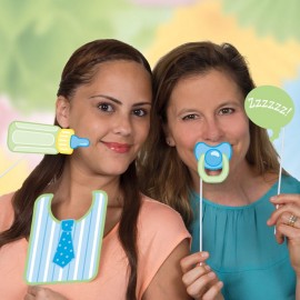 10 Accessori per Photo Booth Baby Shower